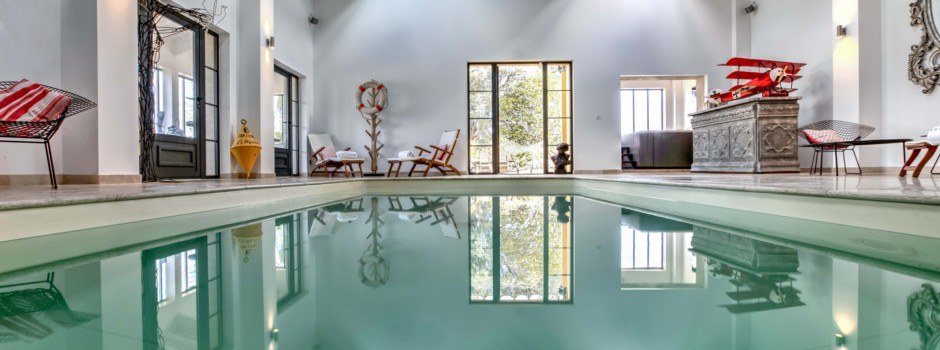 La piscine intérieure