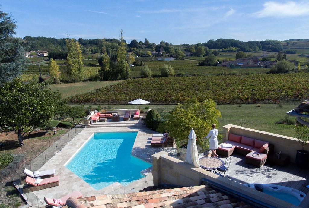 La vue depuis la terrasse